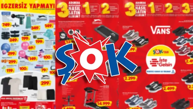 ŞOK Market'te 3-6 Mayıs Aktüel Katalogu: Sağlık ve Fitness Ürünlerinde Fırsatlar