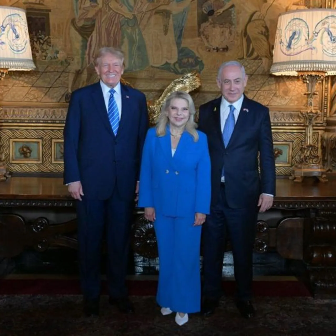 Netanyahu’nun Eşi Sara Netanyahu, Trump ile Gazze Konusunu Görüştü