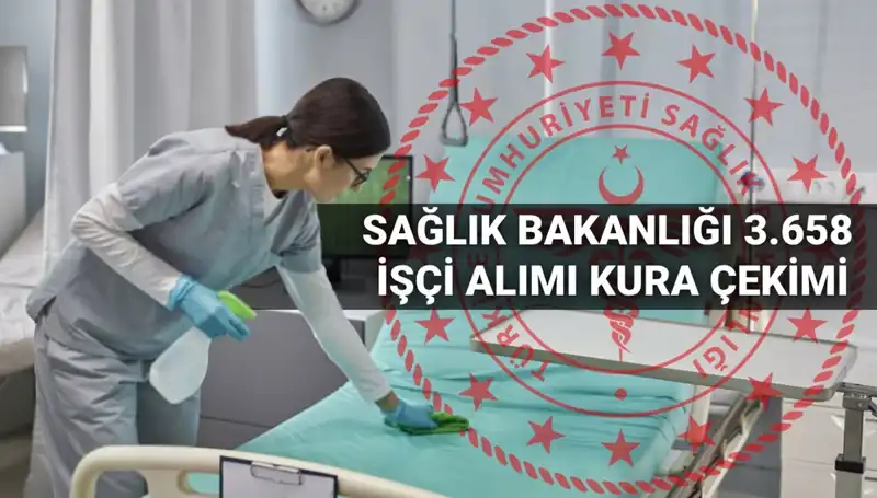 Sağlık Bakanlığı 2025 İşçi Alımı Kura Takvimi Açıklandı: 3.658 Kişi Seçiliyor!