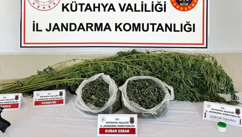 Kütahya'da Uyuşturucu Operasyonunda Bir Şahıs Yakalandı!