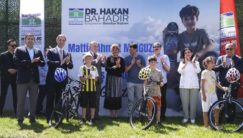 Bahçelievler’de Gençler İçin Yeni Bir Kaykay Cenneti: Mattia Ahmet Minguzzi Skate Parkı Açıldı
