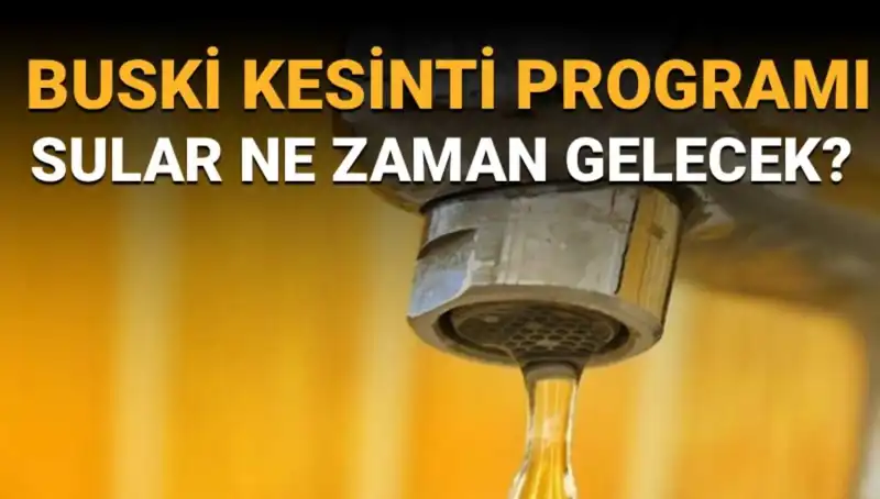 Bursa Nilüfer'de Su Kesintisi Ne Zaman Sona Erecek? İşte Program
