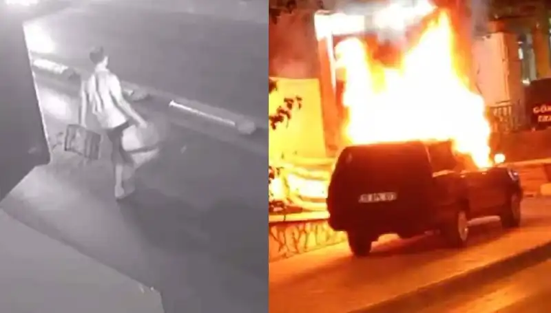 Boşanma Savaşında Akılalmaz Olay: Eşinin Aracını Yaktı!