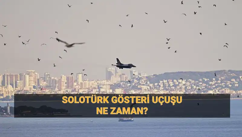 SOLOTÜRK İzmit Semalarında: 18 Mart Çanakkale Zaferi İçin Gökyüzüne Yükseliyor!