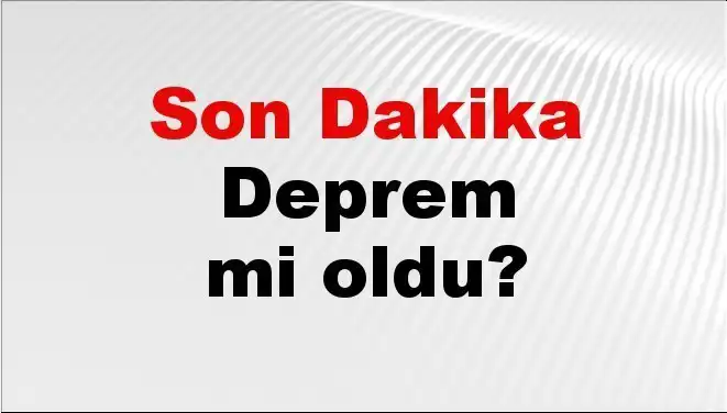 Muğla'da Deprem Şoku! Son Gelişmeler ve Ayrıntılar Burada