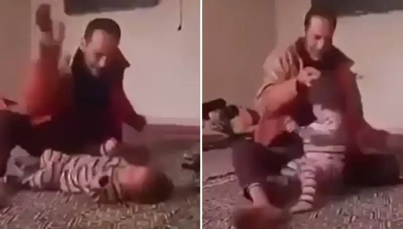 Çocuğuna Şiddet Uygulayan Baba, Polisi Şok Etti: Tutuklandı!