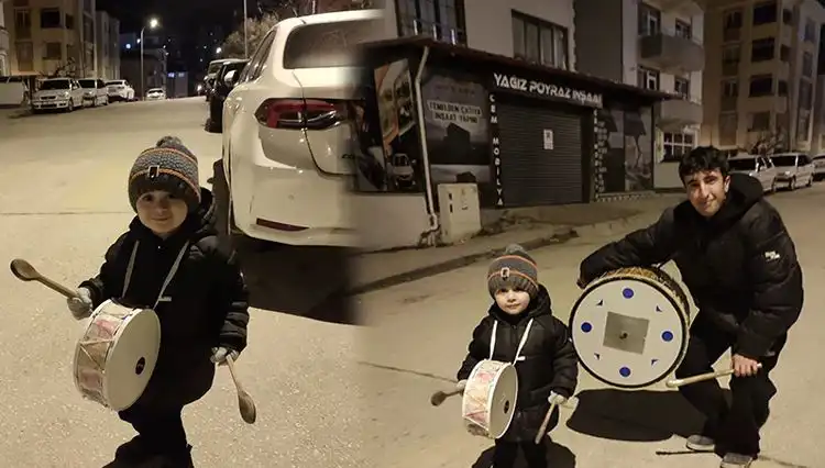 Türkiye’nin En Küçük Ramazan Davulcusunun Hikayesi: 8 Yaşındaki İsmail